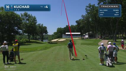 Matt Kuchar | Round 1 | 16th hole | Shot 1 | 2025 John Deere