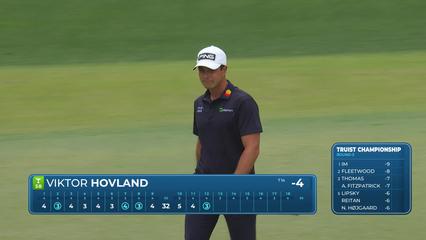 Viktor Hovland | Round 3 | 12th hole | Shot 3 | 2026 Truist Championship