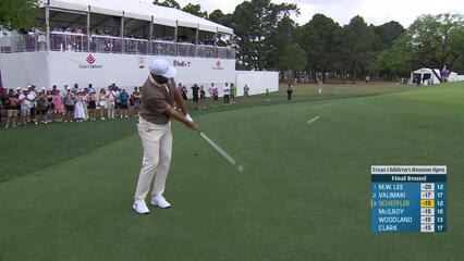 Scottie Scheffler | Round 4 | 13th hole | Shot 2 | 2025 Houston Open