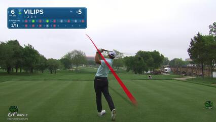 Karl Vilips | Round 1 | 6th hole | Shot 1 | 2025 THE CJ CUP