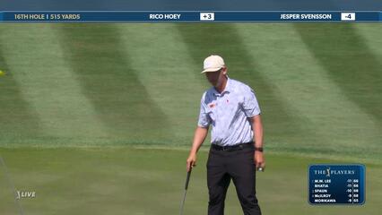 Rico Hoey | Round 3 | 16th hole | Shot 5 | 2025 THE PLAYERS