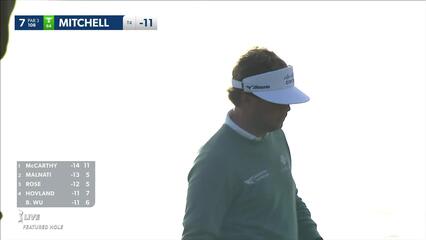 Keith Mitchell | 2023 AT&T Pebble Beach | Round 4 | 7th hole | Shot 3