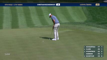 Ludvig Aberg | 2024 THE PLAYERS | Round 4 | 6th hole | Shot 4