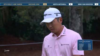 Michael Kim | Round 1 | 6th hole | Shot 4 | 2026 THE PLAYERS