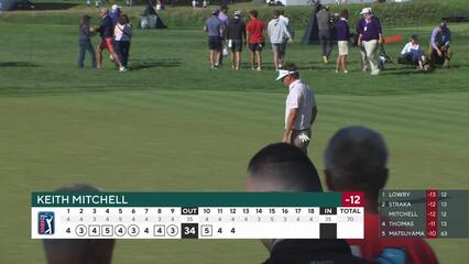 Keith Mitchell | Round 3 | 12th hole | Shot 4 | 2025 Truist Championship