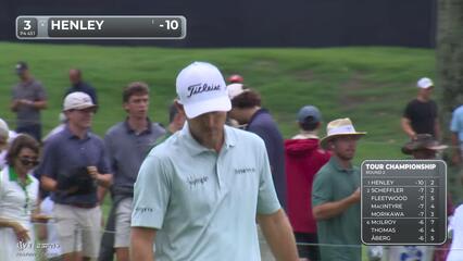 Russell Henley | Round 2 | 3rd hole | Shot 2 | 2025 TOUR Championship