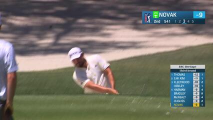 Andrew Novak | Round 3 | 2nd hole | Shot 3 | 2025 RBC Heritage