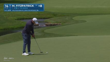 Matt Fitzpatrick | Round 3 | 14th hole | Shot 4 | 2025 the Memorial