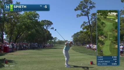 Jordan Spieth | Round 3 | 14th hole | Shot 1 | 2026 Valspar