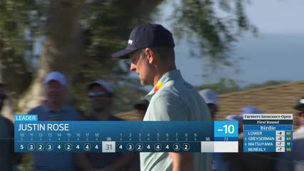 Justin Rose | Round 1 | 8th hole | Shot 2 | 2026 Farmers
