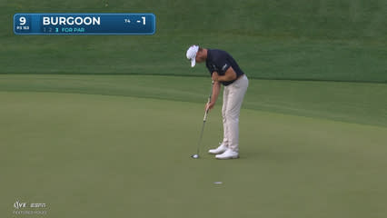 Bronson Burgoon | Round 1 | 9th hole | Shot 3 | -1 Houston Open