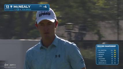 Maverick McNealy | Round 2 | 13th hole | Shot 4 | 2025 Procore
