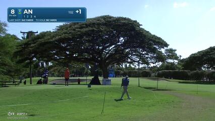 Byeong Hun An | Round 2 | 8th hole | Shot 2 | 2025 Sony Open