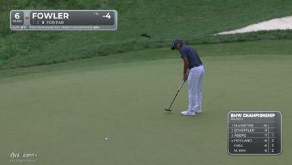 Rickie Fowler | Round 3 | 6th hole | Shot 3 | 2025 BMW Championship