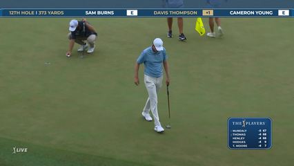Davis Thompson | Round 1 | 12th hole | Shot 4 | 2026 THE PLAYERS