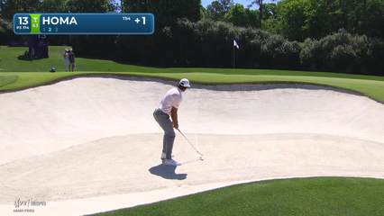 Max Homa | Round 4 | 13th hole | Shot 2 | 2026 Truist Championship