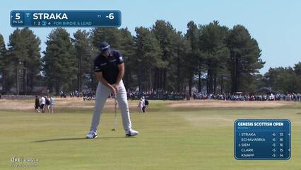 Sepp Straka | Round 1 | 5th hole | Shot 3 | 2025 Genesis Scottish Open