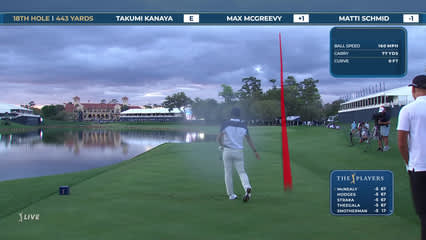 Takumi Kanaya | Round 1 | 18th hole | Shot 1 | 2026 THE PLAYERS