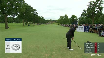 Mito Pereira | 2022 PGA Championship | Round 4 | 4th hole | Shot 1
