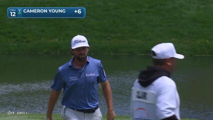 Cameron Young | Round 3 | 12th hole | Shot 3 | 2025 the Memorial