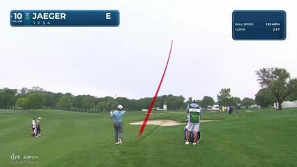 Stephan Jaeger | Round 1 | 10th hole | Shot 2 | 2025 THE CJ CUP