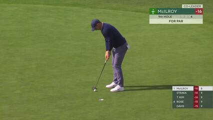 Rory McIlroy | Round 4 | 9th hole | Shot 4 | 2025 AT&T Pebble Beach