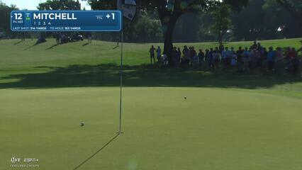 Keith Mitchell | Round 2 | 12th hole | Shot 2 | 2025 Charles Schwab