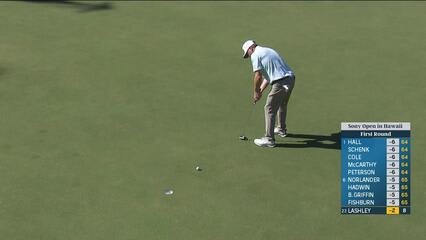 Nate Lashley | Round 1 | 9th hole | Shot 4 | 2025 Sony Open