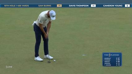 Sam Burns | Round 1 | 15th hole | Shot 6 | 2026 THE PLAYERS
