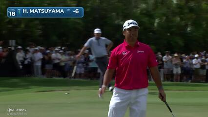 Hideki Matsuyama | Round 3 | 9th hole | Shot 4 | 2025 Sony Open