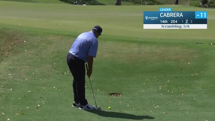 Ángel Cabrera | Round 3 | 14th hole | Shot 2 | 2025 James Hardie