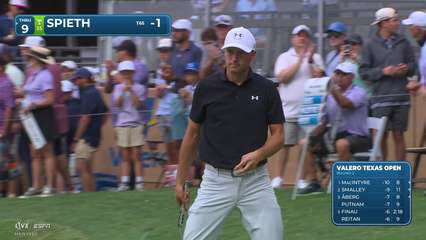 Jordan Spieth | Round 2 | 18th hole | Shot 5 | 2026 Valero