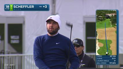 Scottie Scheffler | Round 1 | 18th hole | Shot 1 | 2026 The Genesis