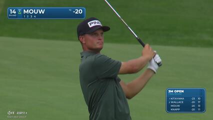 William Mouw | Round 4 | 14th hole | Shot 2 | 2025 3M Open