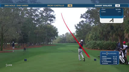 Ricky Castillo | Round 4 | 2nd hole | Shot 1 | 2026 THE PLAYERS