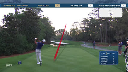 Eric Cole | Round 1 | 10th hole | Shot 1 | 2026 THE PLAYERS