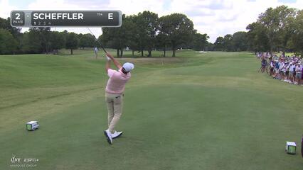 Scottie Scheffler | Round 1 | 2nd hole | Shot 1 | 2025 FedEx St. Jude