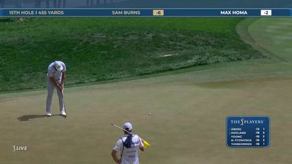 Sam Burns | Round 4 | 15th hole | Shot 4 | 2026 THE PLAYERS