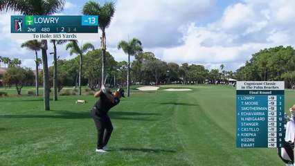 Shane Lowry | Round 4 | 2nd hole | Shot 2 | 2026 Cognizant Classic