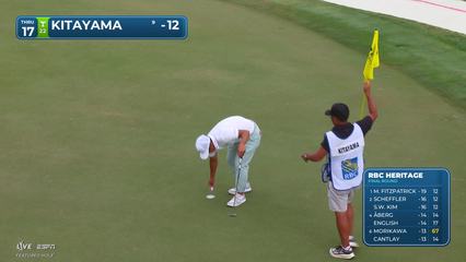Kurt Kitayama | Round 4 | 17th hole | Shot 4 | 2026 RBC Heritage