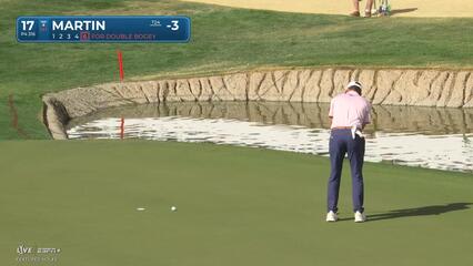 Ben Martin | Round 2 | 17th hole | Shot 7 | 2025 WM Phoenix Open