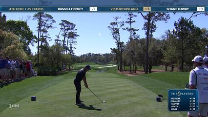 Viktor Hovland | Round 1 | 4th hole | Shot 1 | 2025 THE PLAYERS