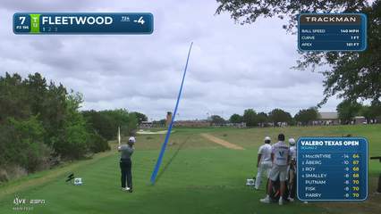 Tommy Fleetwood | Round 2 | 7th hole | Shot 1 | 2026 Valero