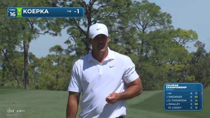 Brooks Koepka | Round 1 | 7th hole | Shot 4 | 2026 Valspar