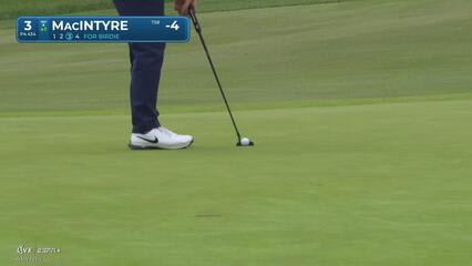 Robert MacIntyre | Round 4 | 3rd hole | Shot 3 | 2025 RBC Canadian