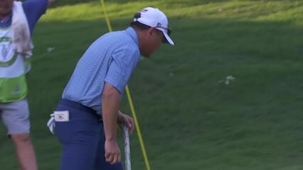 Charlie Wi | Round 4 | 12th hole | Shot 4 | 2025 Tradition