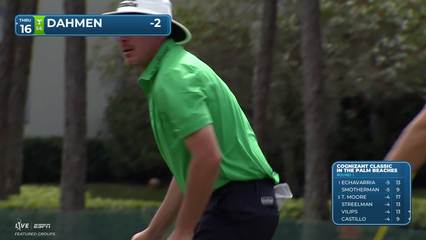 Joel Dahmen | Round 1 | 7th hole | Shot 3 | 2026 Cognizant Classic