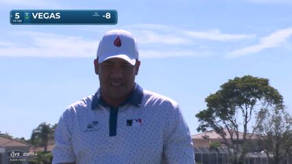 Jhonattan Vegas | Round 2 | 5th hole | Shot 3 | 2025 Cognizant Classic