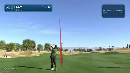 Jason Day | Round 3 | 2nd hole | Shot 2 | 2025 The American Express