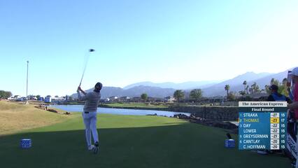 Justin Thomas | Round 4 | 18th hole | Shot 1 | 2025 The American Express